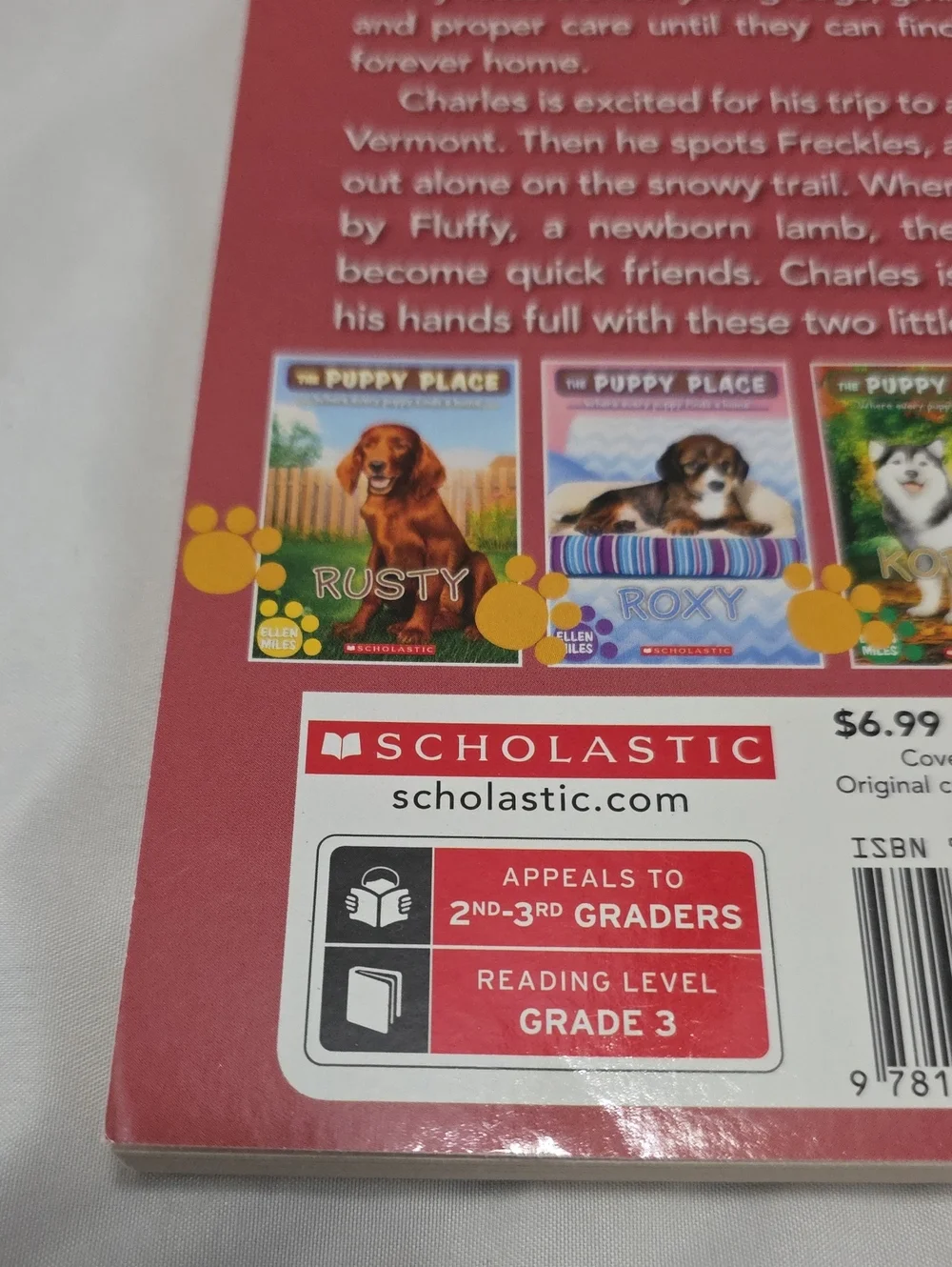 Scholastic Fluffy & Freckles Puppy